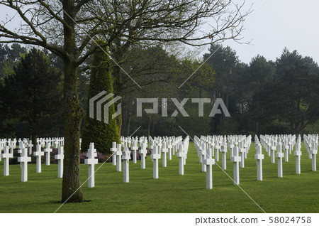 諾曼底美國陸軍浸信會公墓 58024758
