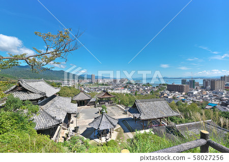 [從三條路天文台眺望琵琶湖]（高分辨率版）滋賀縣大津市三條路 58027256