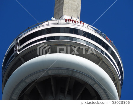 CN Tower observation deck and thrilling edge walk CN Tower observation deck and thrilling edge walk 58028506