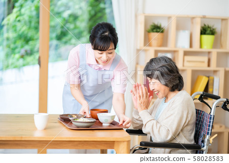Nursing image Meal Senior Day care Nursing home 58028583