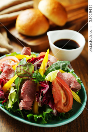 Roast beef salad Roast beef salad 58029453
