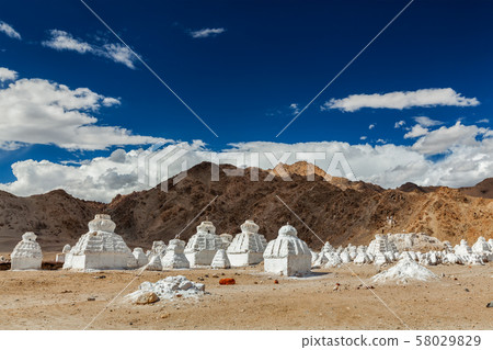 Buddhist chortens, Ladakh Buddhist chortens, Ladakh 58029829