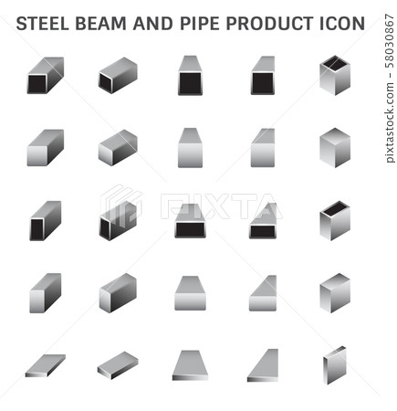 steel product icon steel product icon 58030867