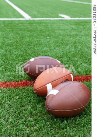 American football ball American football ball 58031888