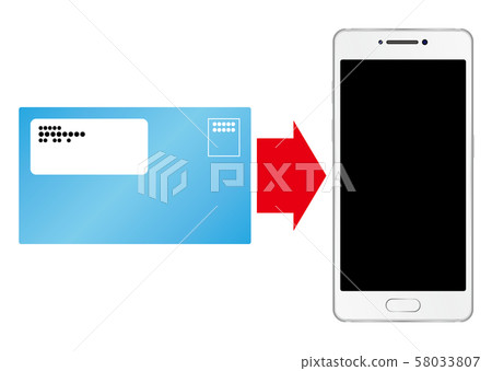 Billing statement and smartphone 58033807