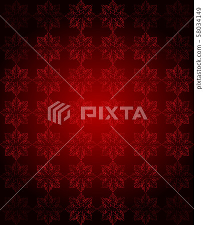 Seamless vintage wallpaper with dark color tones. 58034149