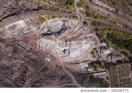 top view of the factory grounds top view of the factory grounds 58036771