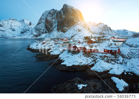 traditional norwegian wooden house traditional norwegian wooden house 58036773