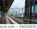 從長濱站出發的北陸本線普通列車 58036836