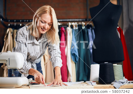 pleasant designer working drawing pattern 58037242