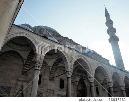 The best masterpiece of Turkish architecture, Suleymaniye Mosque The best masterpiece of Turkish architecture, Suleymaniye Mosque 58037281