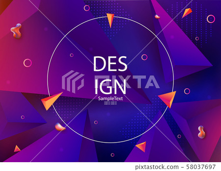 Abstract purple background with a set of... - Stock Illustration ...