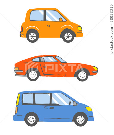 3 types of cars 58038319