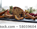 Christmas Campagne and Rusk 58039604