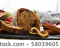 Christmas Campagne and Rusk 58039605