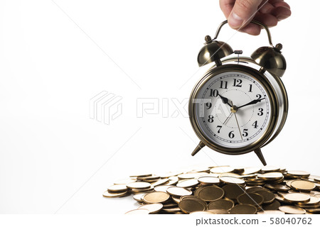 Time and money hand copy space Time and money hand copy space 58040762