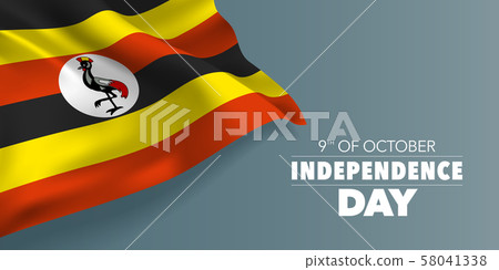 Uganda independence day greeting card, banner with template text vector illustration Uganda independence day greeting card, banner with template text vector illustration 58041338