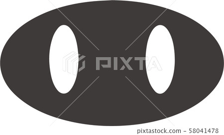 Pig nose icon illustration 58041478