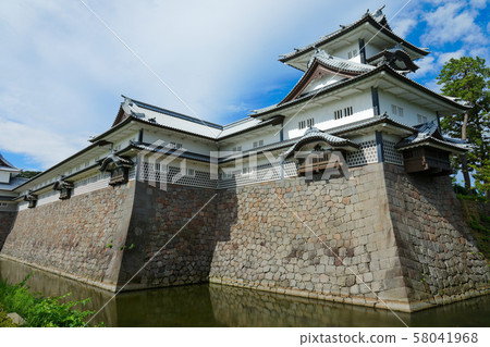 Kanazawa Castle Hishikuma and Ikenaga Nagaya Hori 58041968