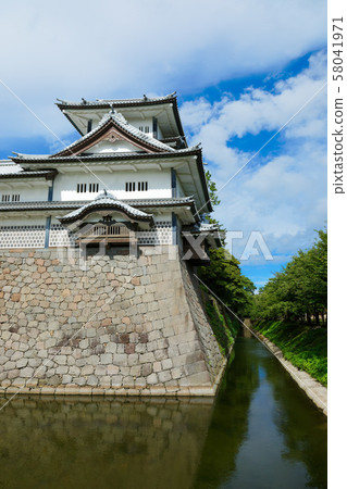 Kanazawa Castle Hishikuma and Ikenaga Nagaya Hori Kanazawa Castle Hishikuma and Ikenaga Nagaya Hori 58041971