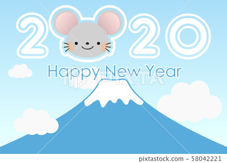 新年賀卡2020 新年賀卡2020 58042221
