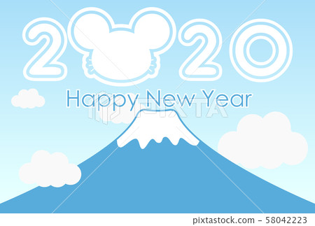 新年賀卡2020 新年賀卡2020 58042223