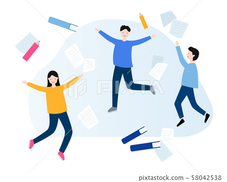 Education Vector Illustrations-Joy Education Vector Illustrations-Joy 58042538