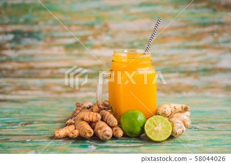 Drink Jamu. Indonesian traditional drink in bali Drink Jamu. Indonesian traditional drink in bali 58044026