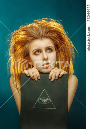 woman with book woman with book 58044625