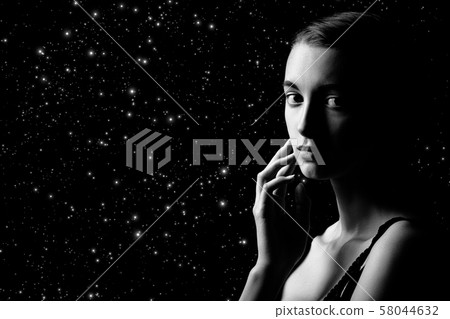 sensual beautiful woman 58044632