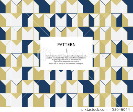Geometric pattern background 58046044