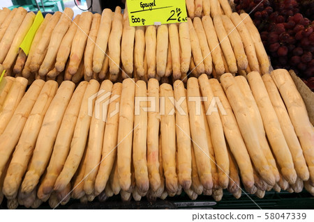German white asparagus 58047339