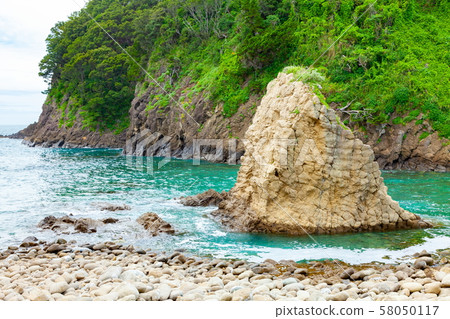 Izu Peninsula Ukishima coast, Shizuoka Prefecture Kamo-gun Nishiizu-cho 58050117