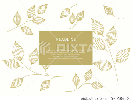 Leaves vector illustration 58050620