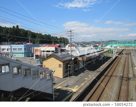 Around JR Semine Station, Kurihara City, Miyagi Prefecture Around JR Semine Station, Kurihara City, Miyagi Prefecture 58054272