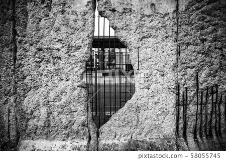 Remains of Berlin Wall 58055745