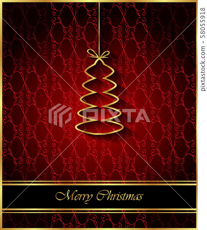 2020 Merry Christmas background. 58055918