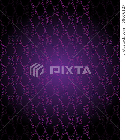 Seamless vintage wallpaper with dark color tones. Seamless vintage wallpaper with dark color tones. 58056127