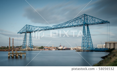 Early morning at the Middlesbrough Transporter 58056532