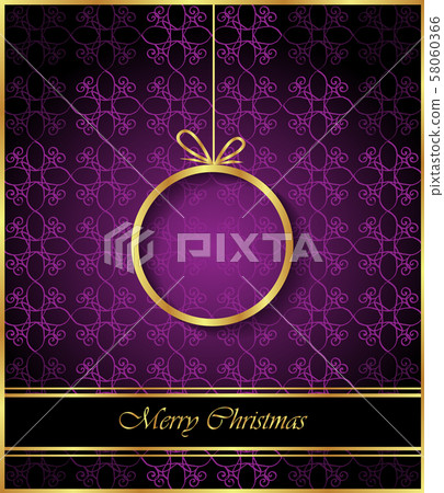 2020 Merry Christmas background. 58060366