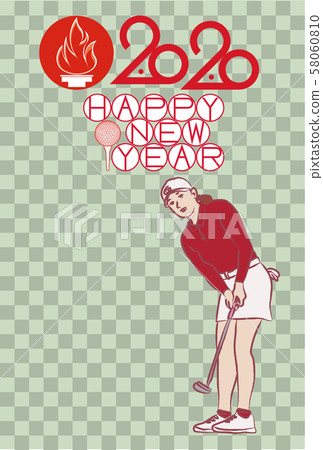 2020 New Year's card _ Women's Golf 2020 New Year's card _ Women's Golf 58060810