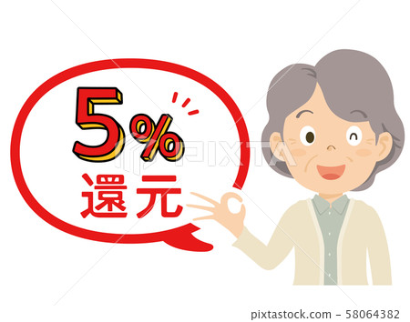 無現金收益圖5％女高級祖母 58064382