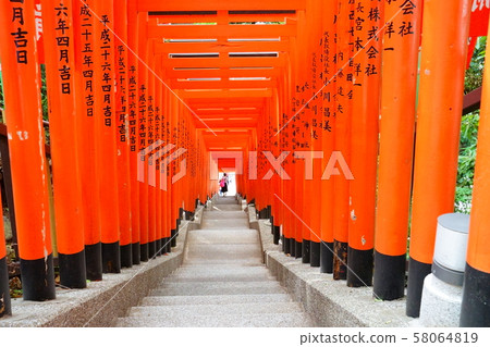 Hie Shrine Senbon Torii Staircase 58064819