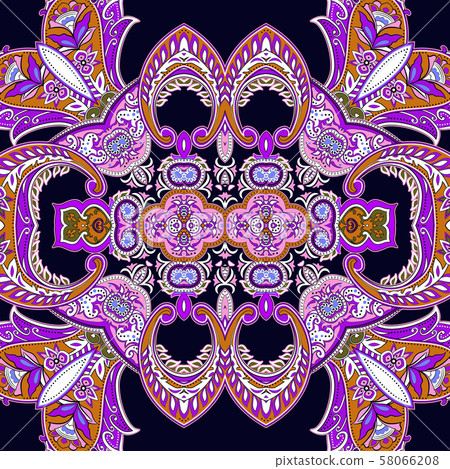 Traditional paisley pattern Traditional paisley pattern 58066208