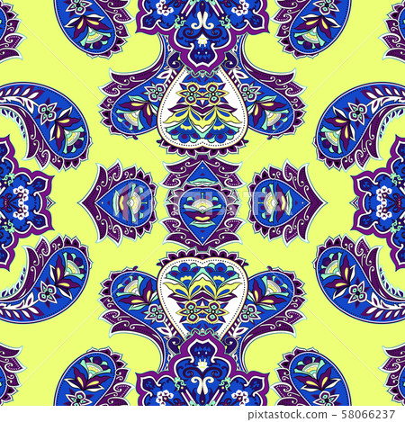 Traditional paisley pattern Traditional paisley pattern 58066237