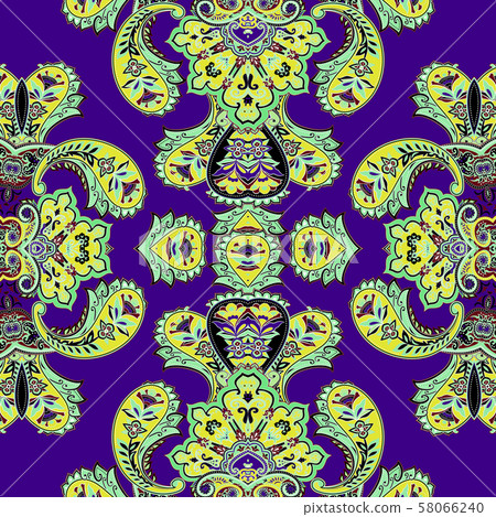 Traditional paisley pattern Traditional paisley pattern 58066240