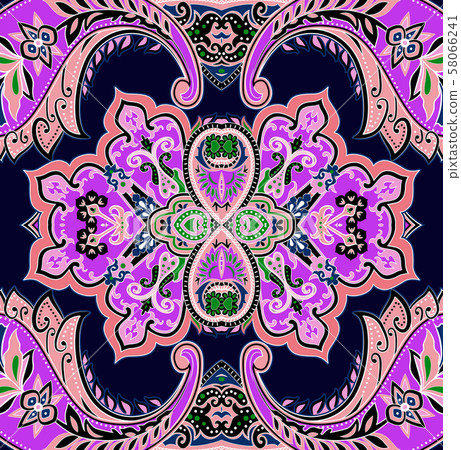 Traditional paisley pattern Traditional paisley pattern 58066241