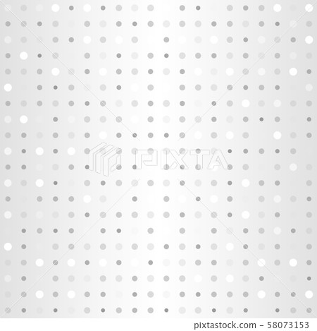 Polka dot pattern. Vector seamless silver - Stock Illustration ...