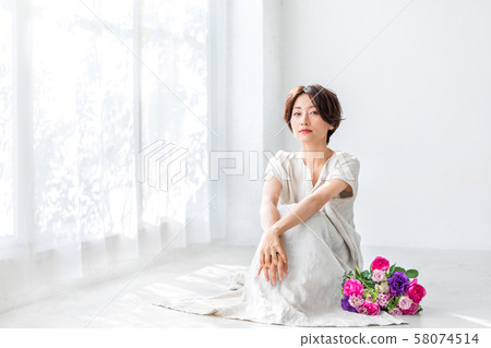 美女，女，女士 58074514