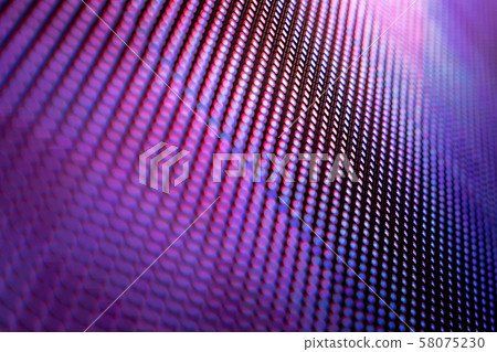 CloseUp LED blurred screen. LED soft focus CloseUp LED blurred screen. LED soft focus 58075230